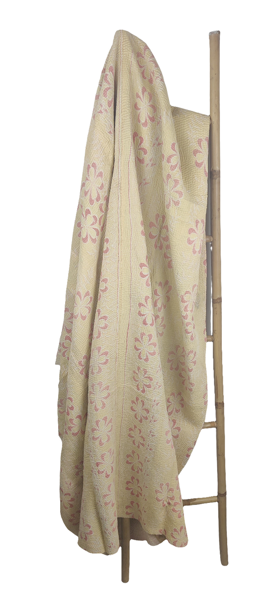 Vintage sari tæppe, nr. 27