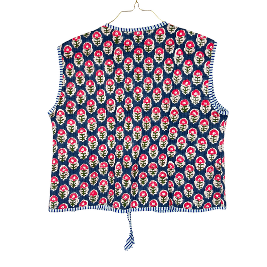 Blokprintet vest, nr. 5