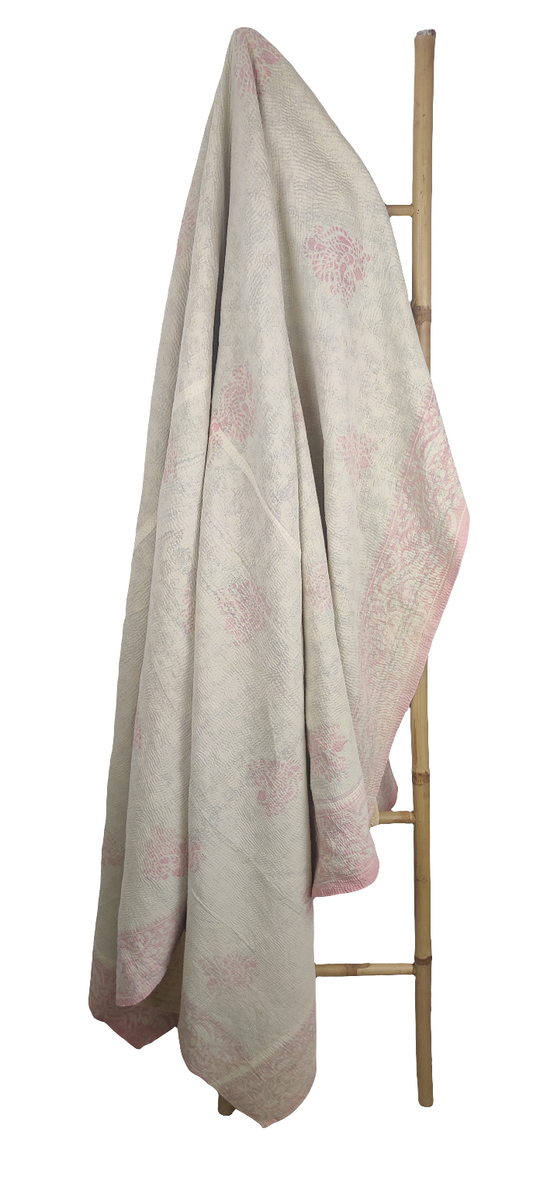 Vintage sari tæppe, nr. 28