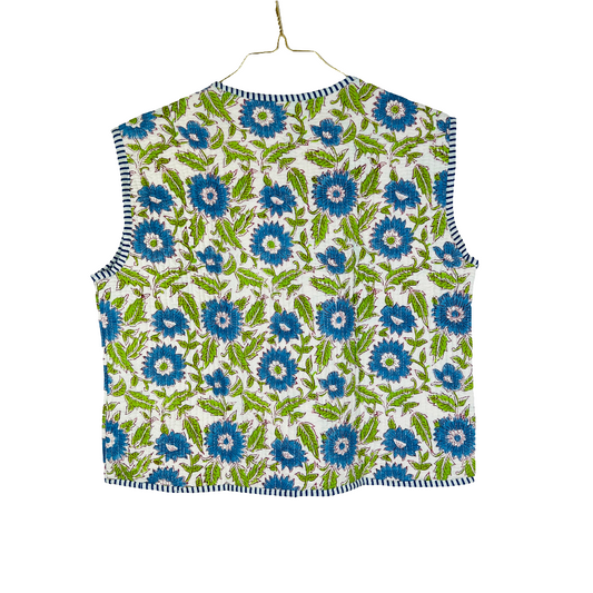 Blokprintet vest, nr. 1