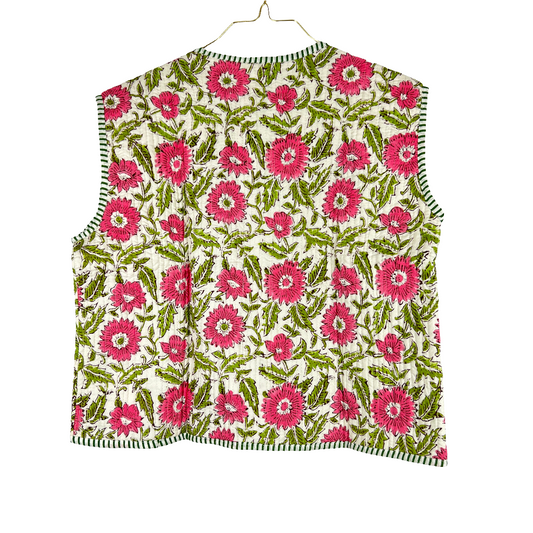 Blokprintet vest, nr. 6