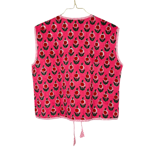Blokprintet vest, nr. 2