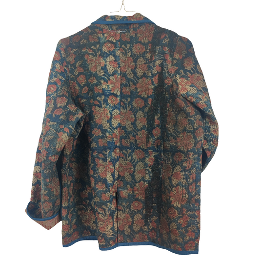 Bagru Kantha jakker med bindebånd, figur syet, nr. 18