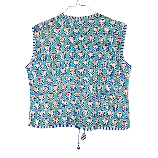 Blokprintet vest, nr. 3