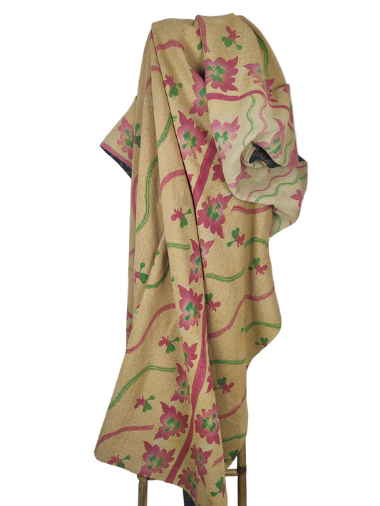 Vintage sari tæppe, nr. 31