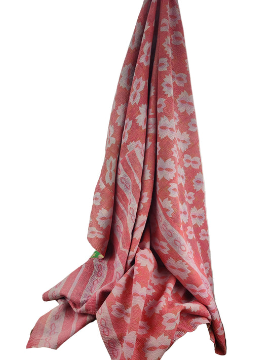 Vintage sari tæppe, nr. 22