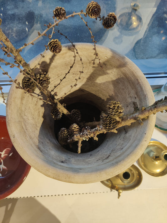 Flot stor krukke med ører